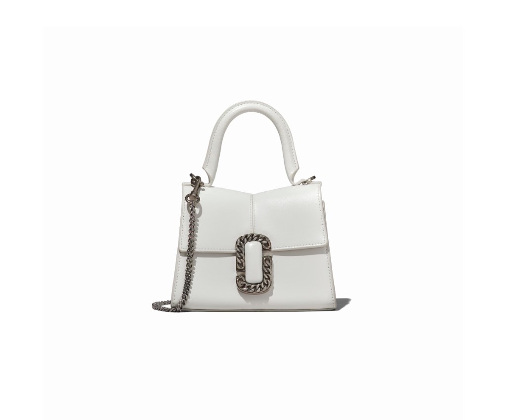 The Mini Top Handle Bag (White)